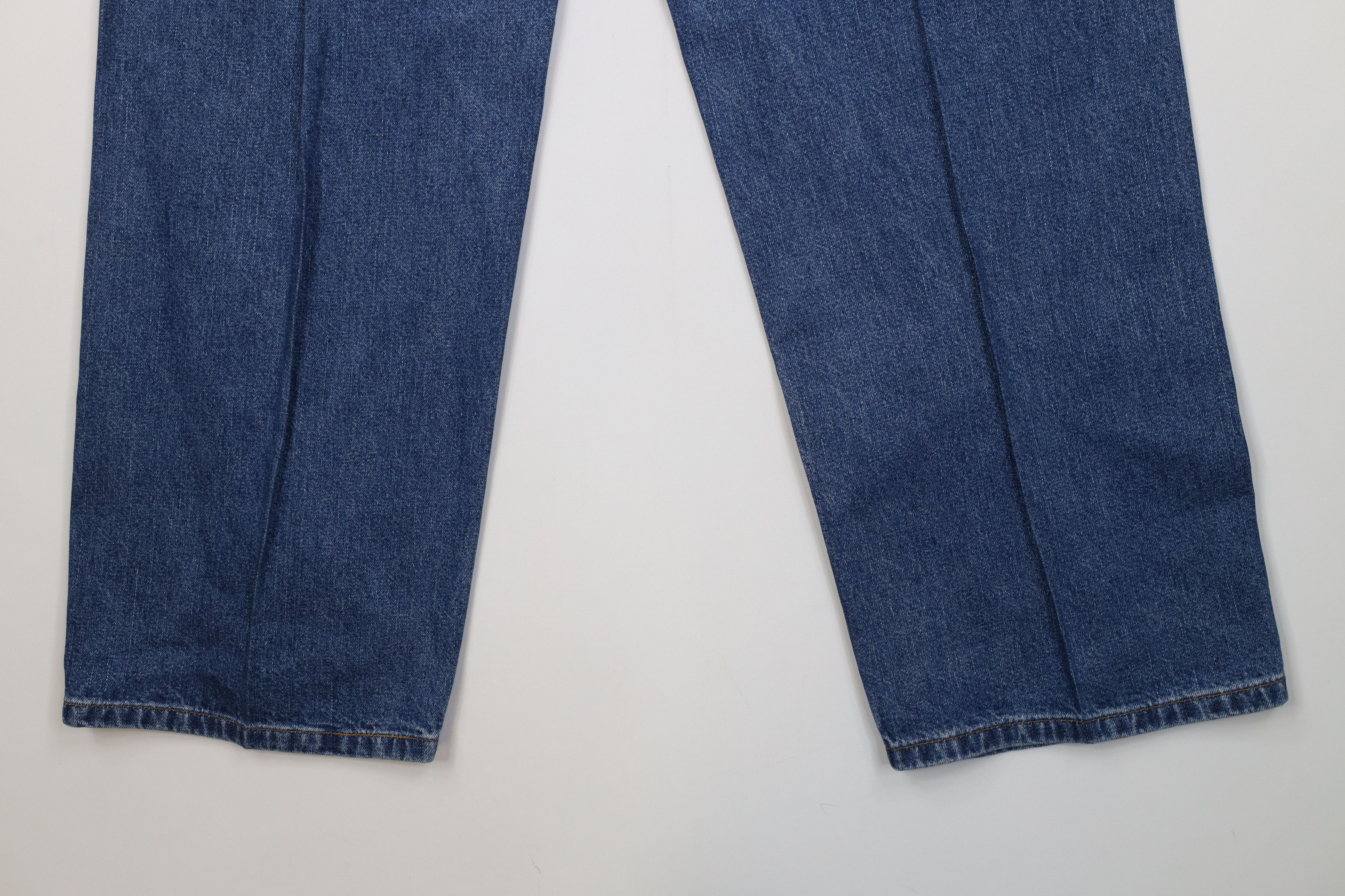 Levi's Vintage 90s Levis Flared Wide Leg Denim Jeans Blue Cotton Size 28" / US 6 / IT 42 - 11 Thumbnail