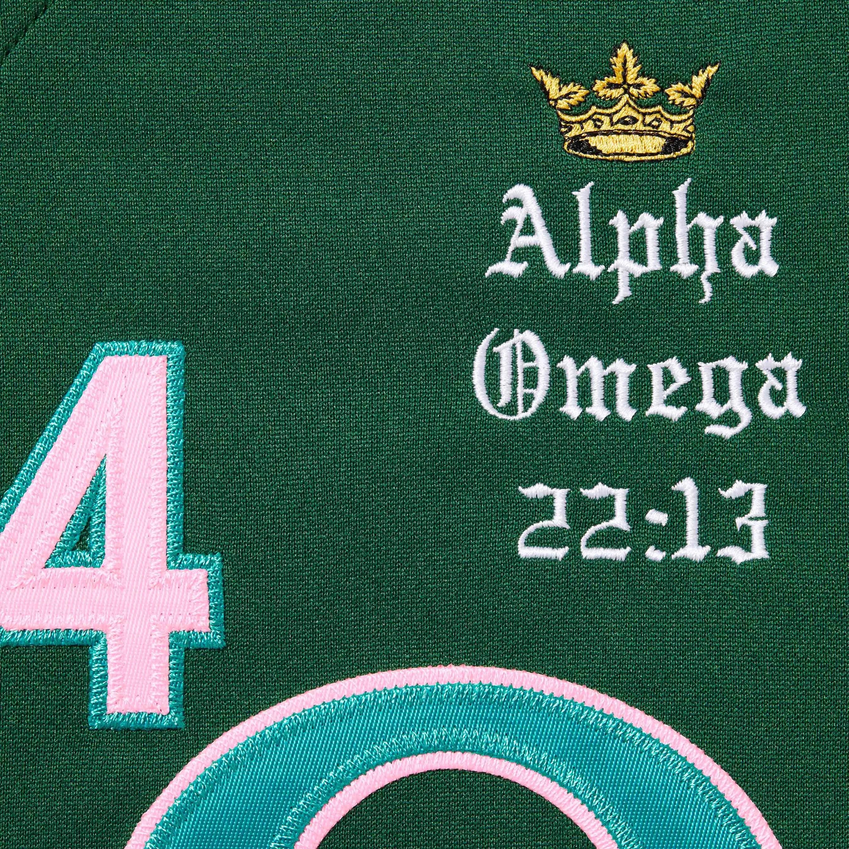 Supreme Supreme Alpha Omega Baseball Jersey Size US XL / EU 56 / 4 - 3 Thumbnail