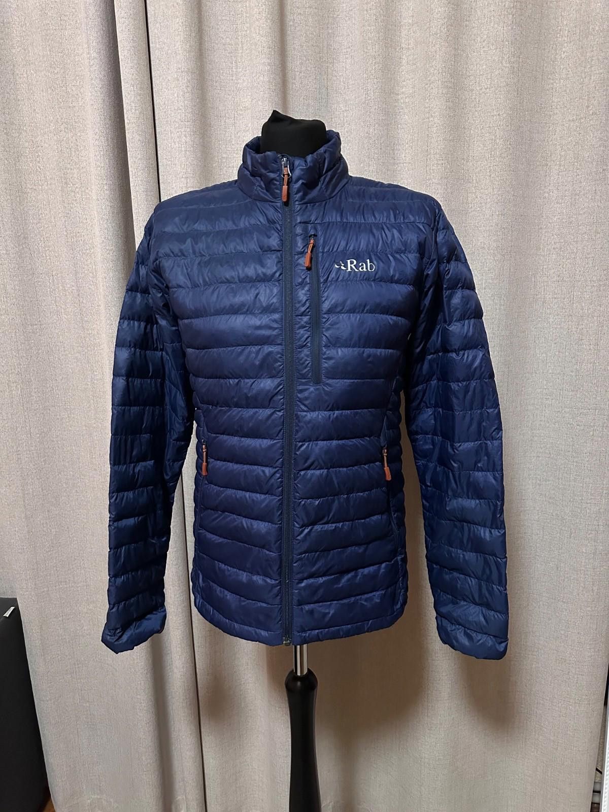Rab Rab Microlight Alpine Jacket Mens Medium Blue Down Size US M / EU 48-50 / 2 - 1 Thumbnail