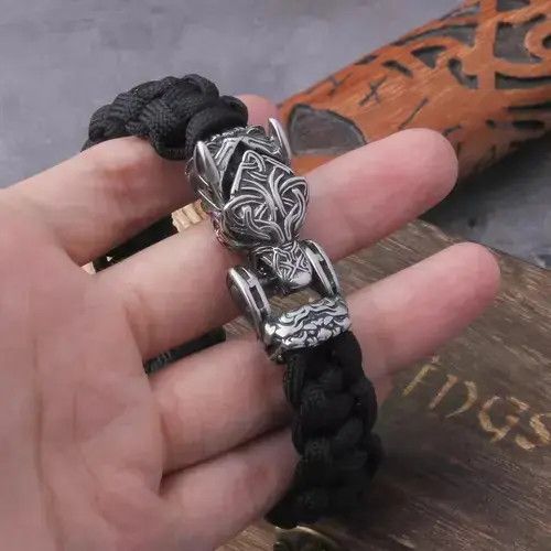 Jewelry Natsuko x Reika 21 cm Rock Viking Wolf Bracelet Size ONE SIZE - 1 Thumbnail