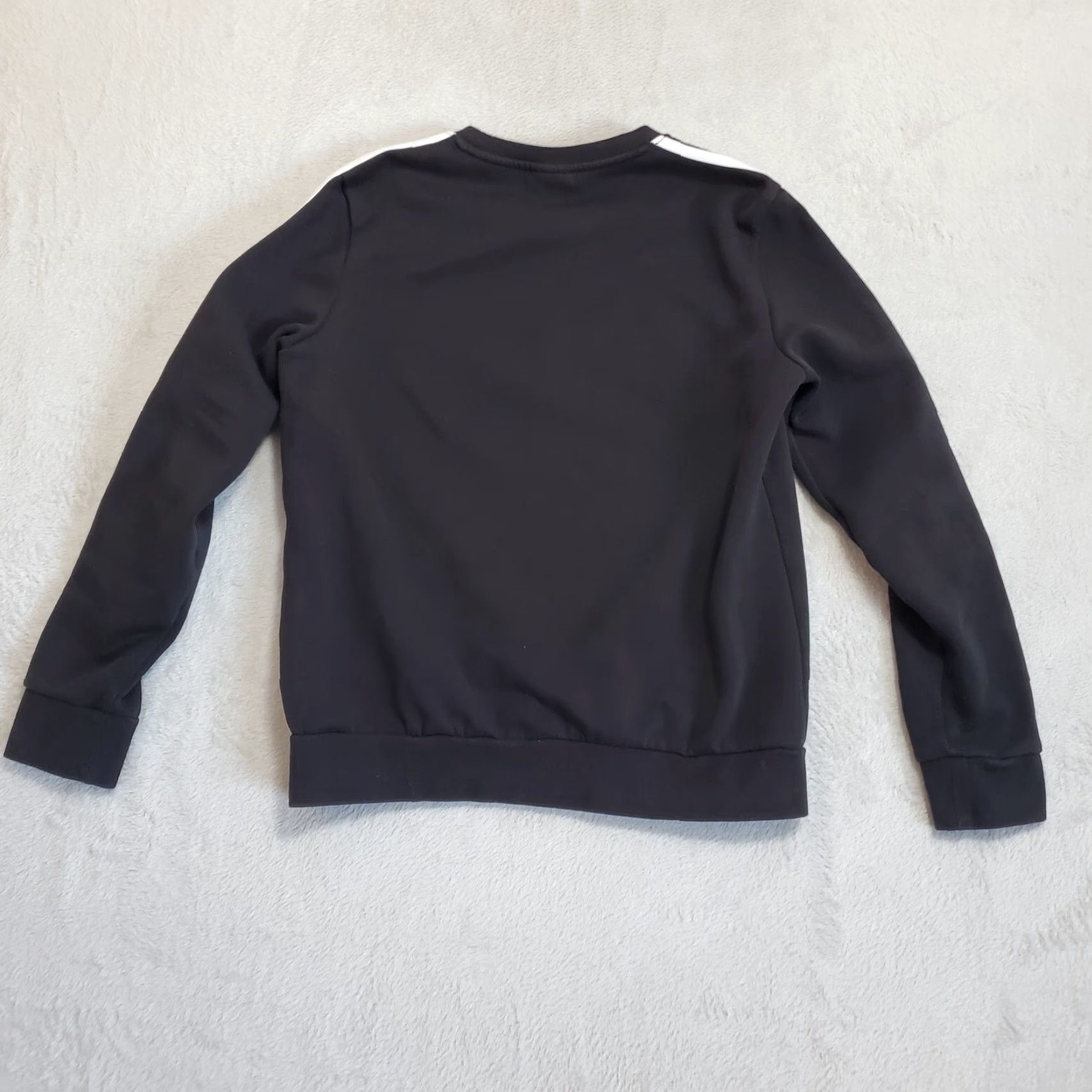 Adidas Adidas Sweatshirt Women Medium Black Long Sleeve Crew Neck Pullover Logo Size M / US 6-8 / IT 42-44 - 2 Thumbnail