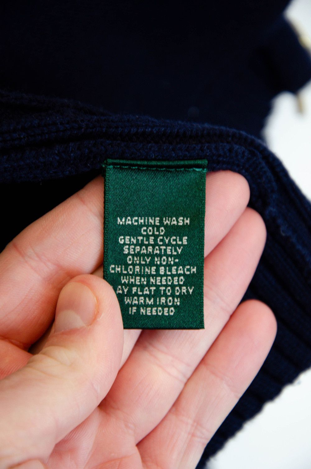 Lauren Ralph Lauren Lauren Ralph Lauren Cable Zip Sweater – Navy – Size M Size M / US 6-8 / IT 42-44 - 11 Thumbnail
