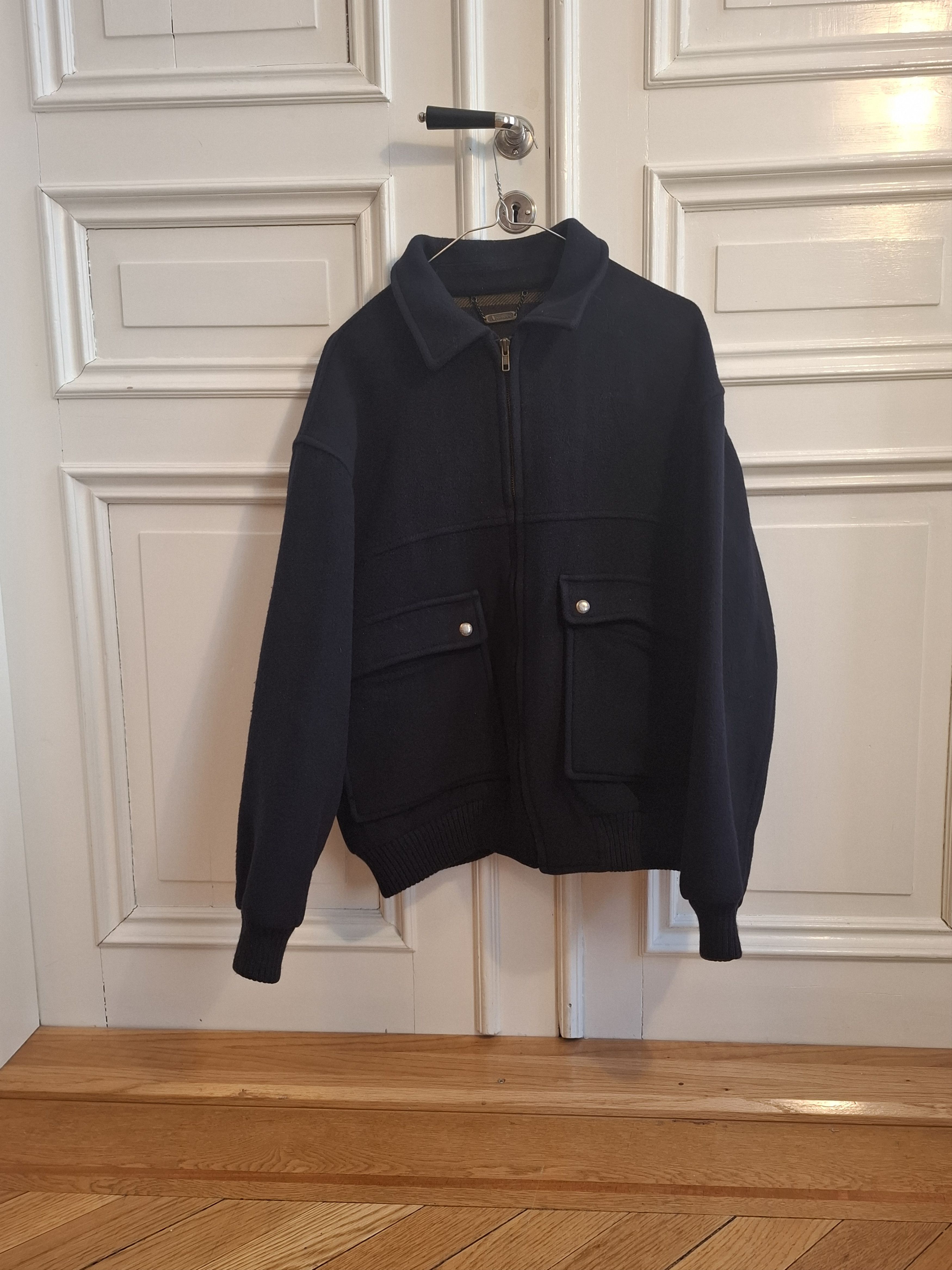 Aquascutum Aquascutum wool bomber Size US L / EU 52-54 / 3 - 1 Thumbnail