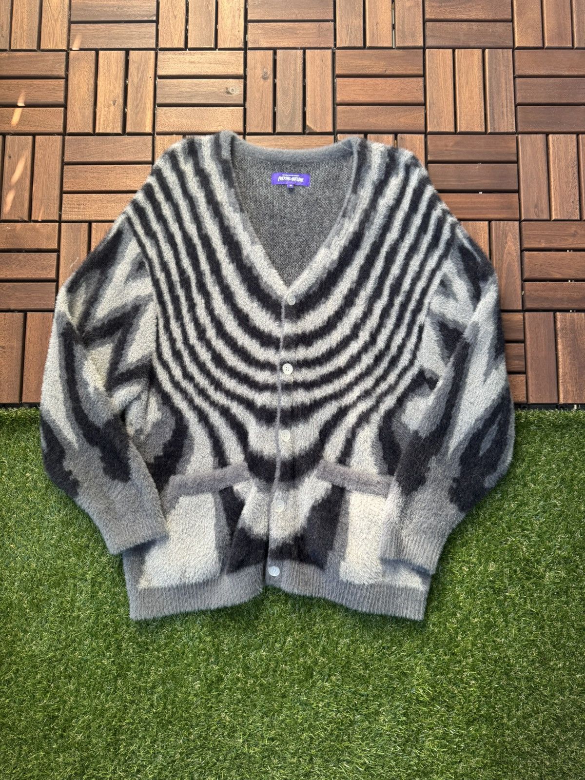 Fucking Awesome Fucking Awesome Bullshit Zip Cardigan | Grailed