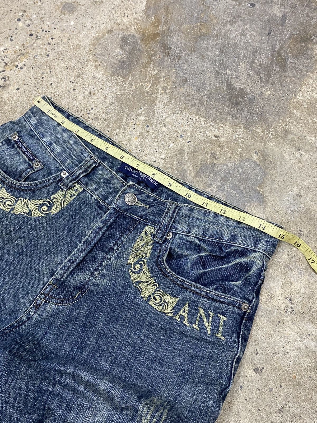 Armani × Emporio Armani × Giorgio Armani italian designer emporio armani jeans pant Size US 30 / EU 46 - 12 Thumbnail