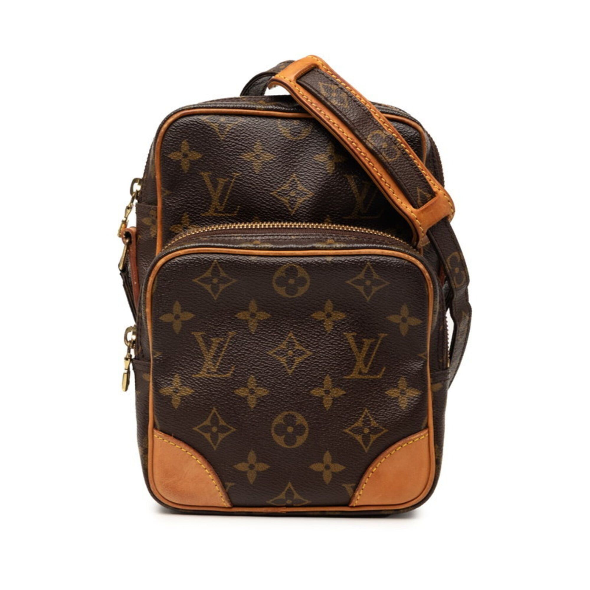 Louis Vuitton Louis Vuitton Monogram Amazon Crossbody Shoulder Bag M45236 Brown Leather Women's LOUIS VUITTON Size ONE SIZE - 1 Thumbnail