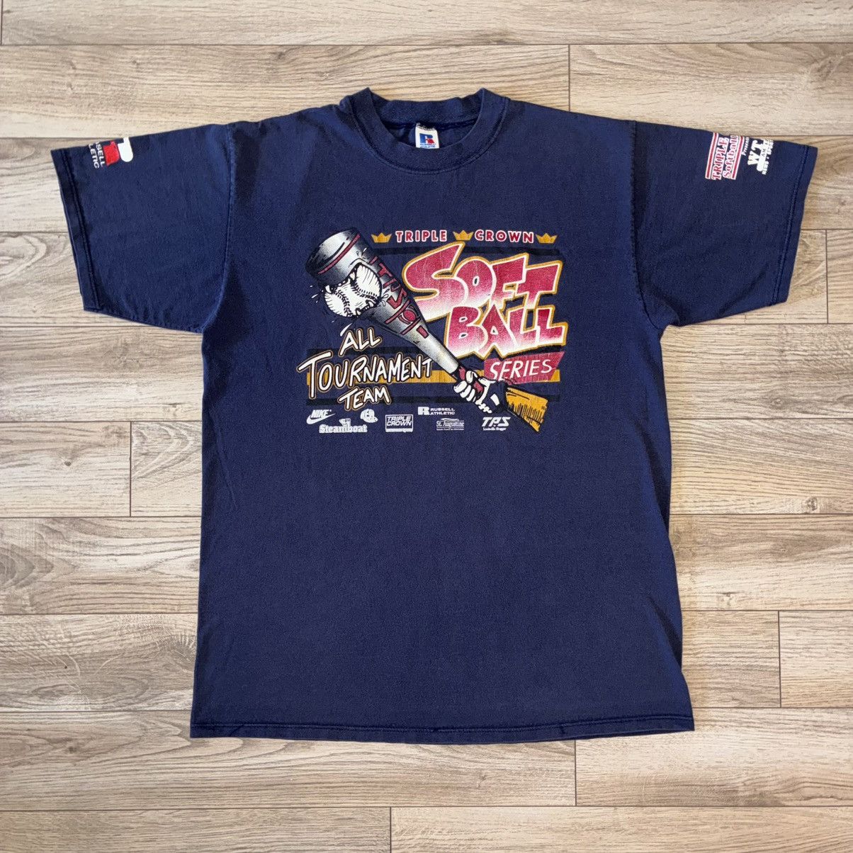 vintage 90s Softball Series All tournament team tee
