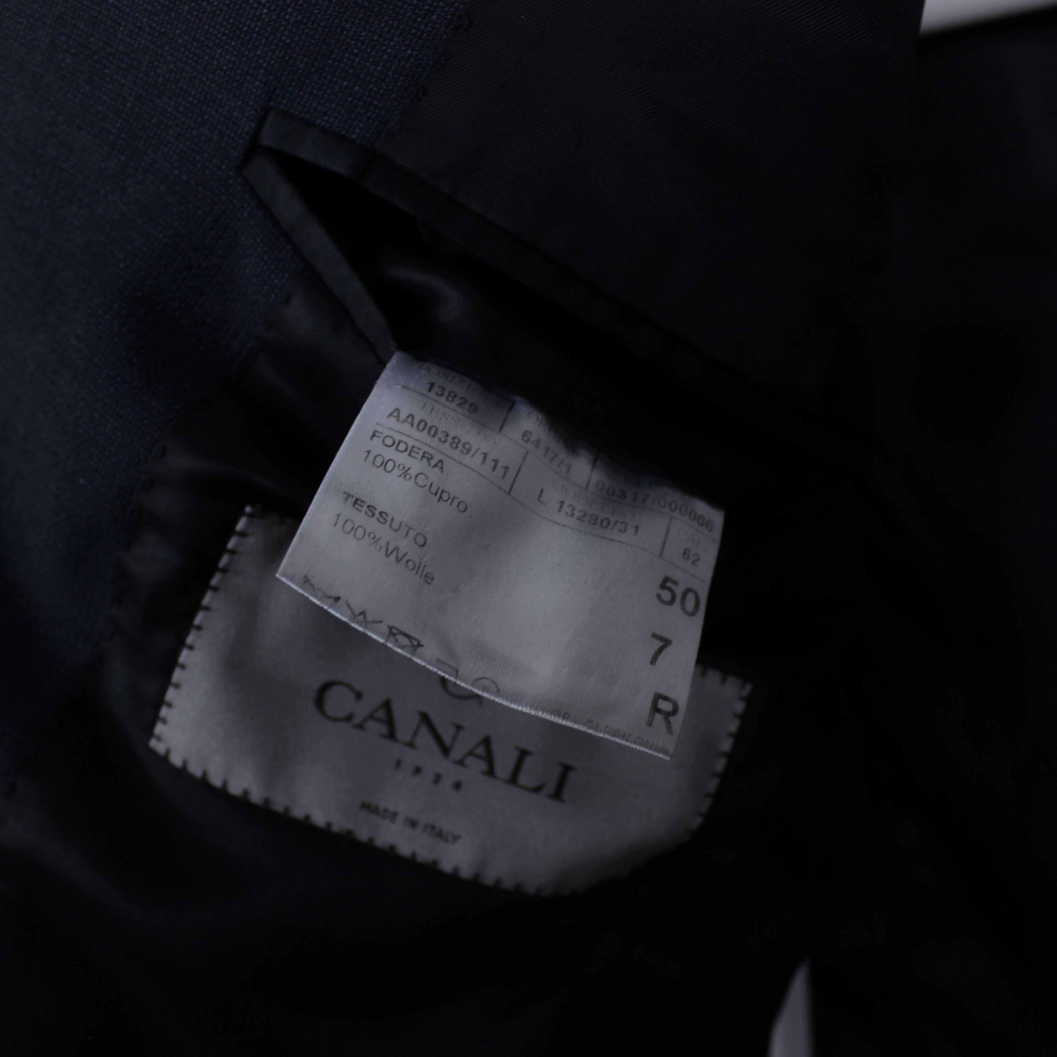 Canali Canali blazer jacket wool 50R L gray travel Size 50R - 9 Thumbnail