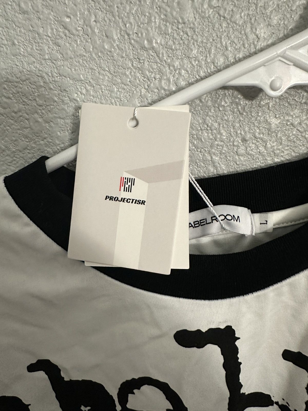 Other PROJECTISR Abstract Graphics Logo Y2K Emo/Grunge T-Shirt Size US L / EU 52-54 / 3 - 4 Thumbnail