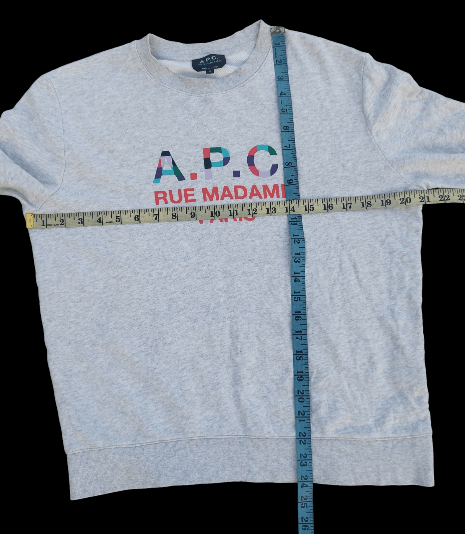 A.P.C achille logo sweatshirt