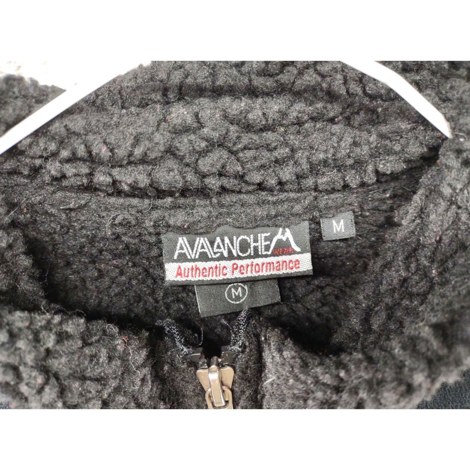 Avalanche Avalanche Womens Sherpa Lined Zip Up Suede Vest - M - Black Size M / US 6-8 / IT 42-44 - 2 Thumbnail