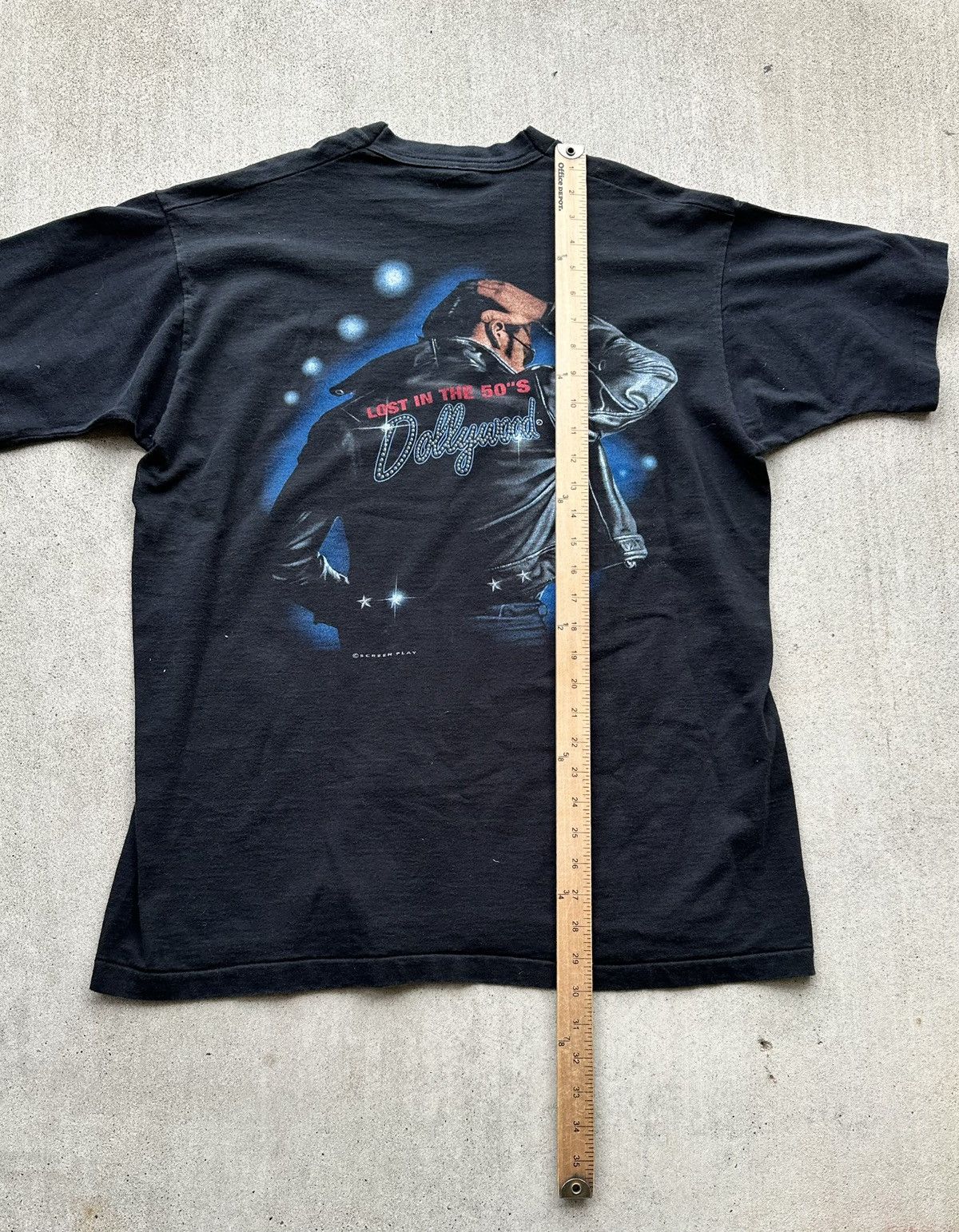 Fruit Of The Loom × Vintage Vintage Andrew Dice Clay T Shirt 90s Single Stitch Comedy Size US XL / EU 56 / 4 - 6 Thumbnail