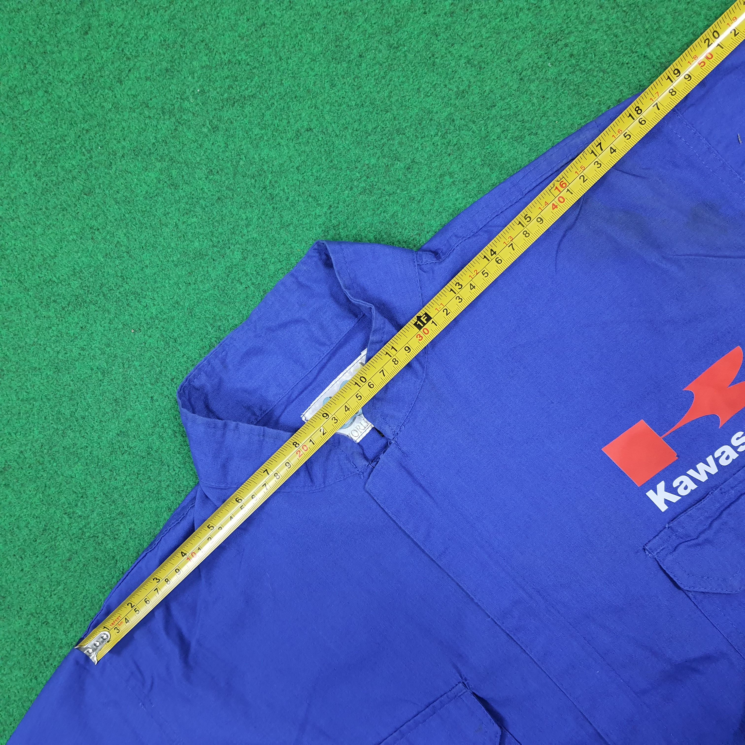 Japanese Brand Vintage Kawasaki Japan Motors Workwear Coverall C308N23 Size US M / EU 48-50 / 2 - 8 Thumbnail