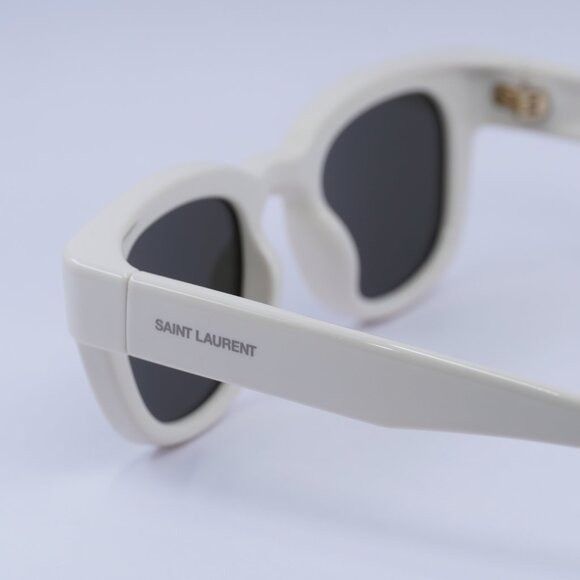 Saint Laurent Paris 🕶️ New Saint Laurent SL675 005 Sunglasses - Ivory Frame Size ONE SIZE - 5 Thumbnail