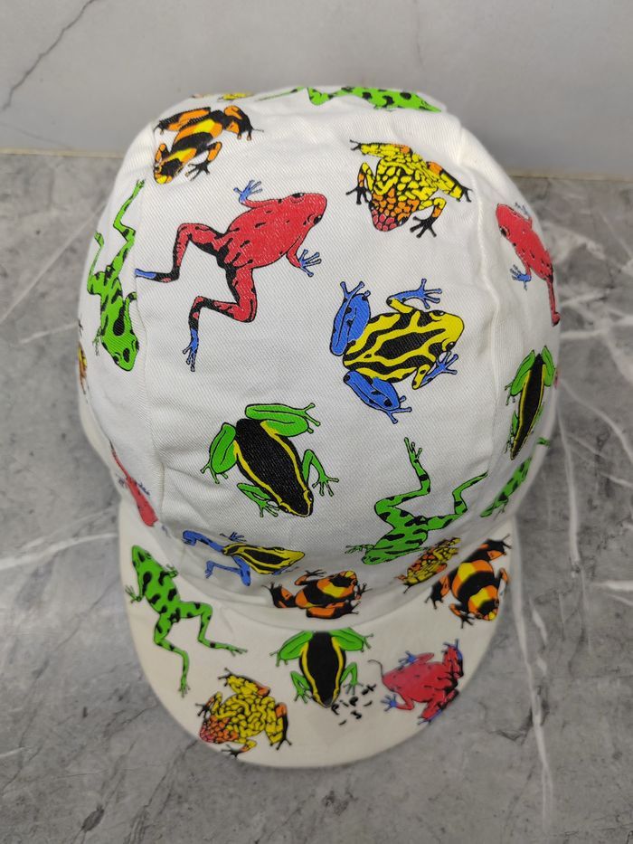 Vintage Vintage Dan Gilbert , Frog Art Multicolour Cap Hat Size ONE SIZE - 4 Thumbnail