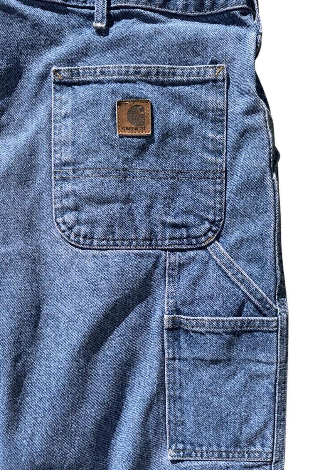 Carhartt Vintage Carhartt Original Fit Carpenter Jeans 42x30 Size US 42 / EU 58 - 7 Thumbnail