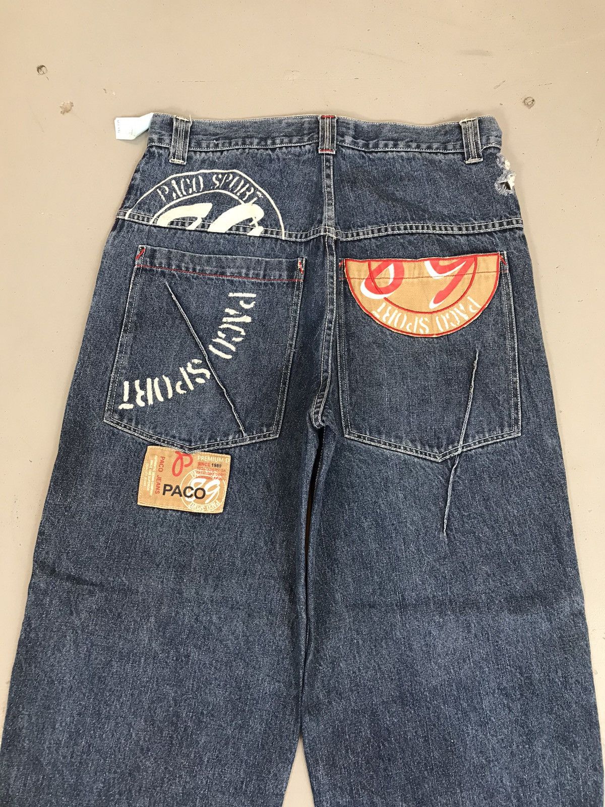 JNCO × Vintage Vintage paco printed embroidered denim Size US 34 / EU 50 - 12 Thumbnail