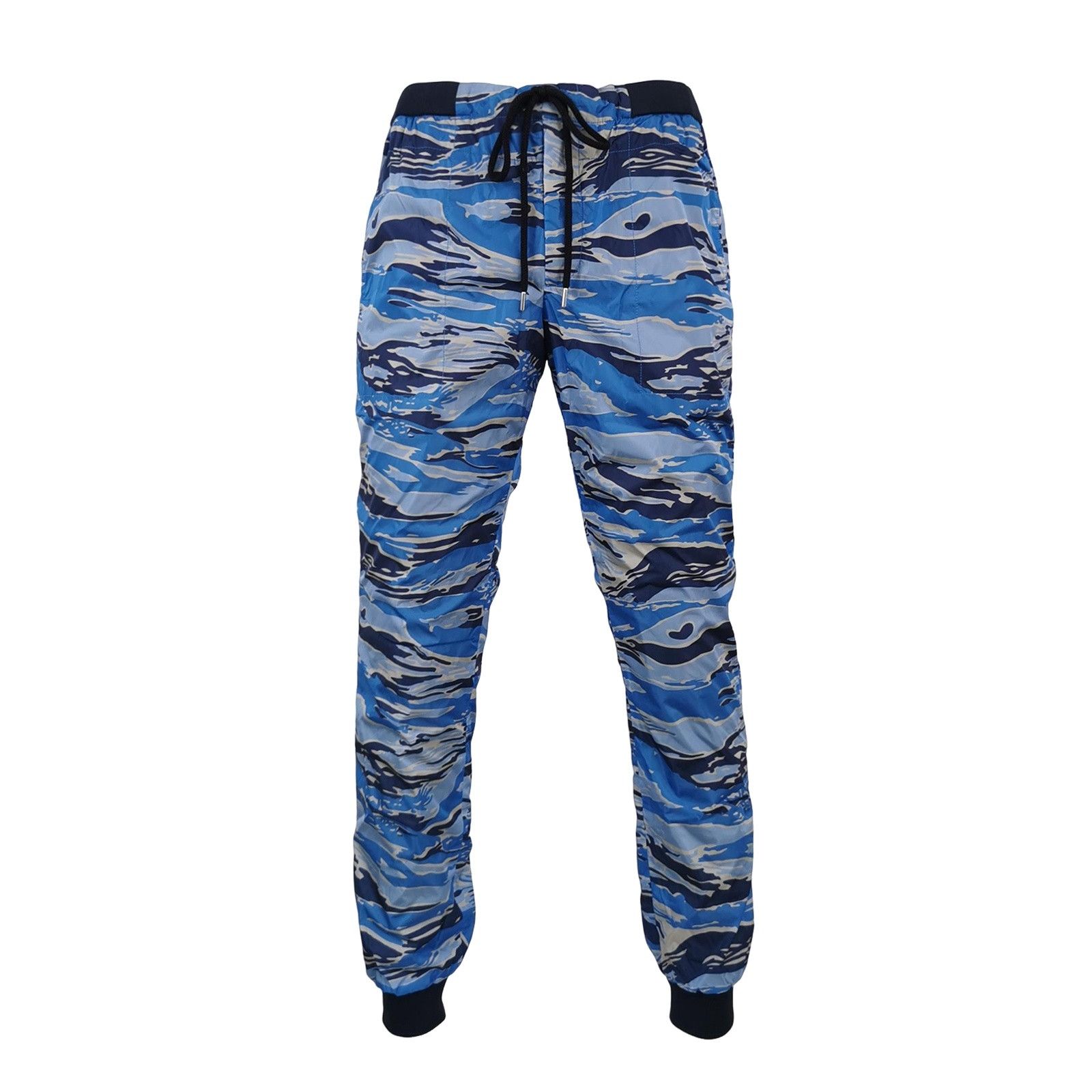 Moncler Moncler Blue Tiger Camo Jogger Pants Size 48 Size US 32 / EU 48 - 1 Thumbnail