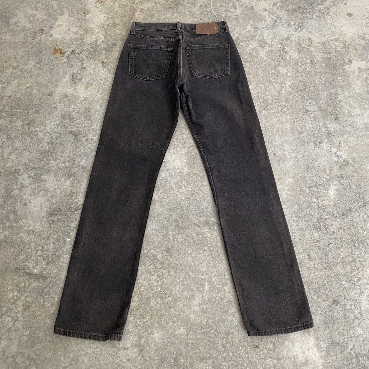 Levi's Vintage 1995 Levis 501 Over Dyed Black Denim Jeans Size US 28 / EU 44 - 9 Thumbnail
