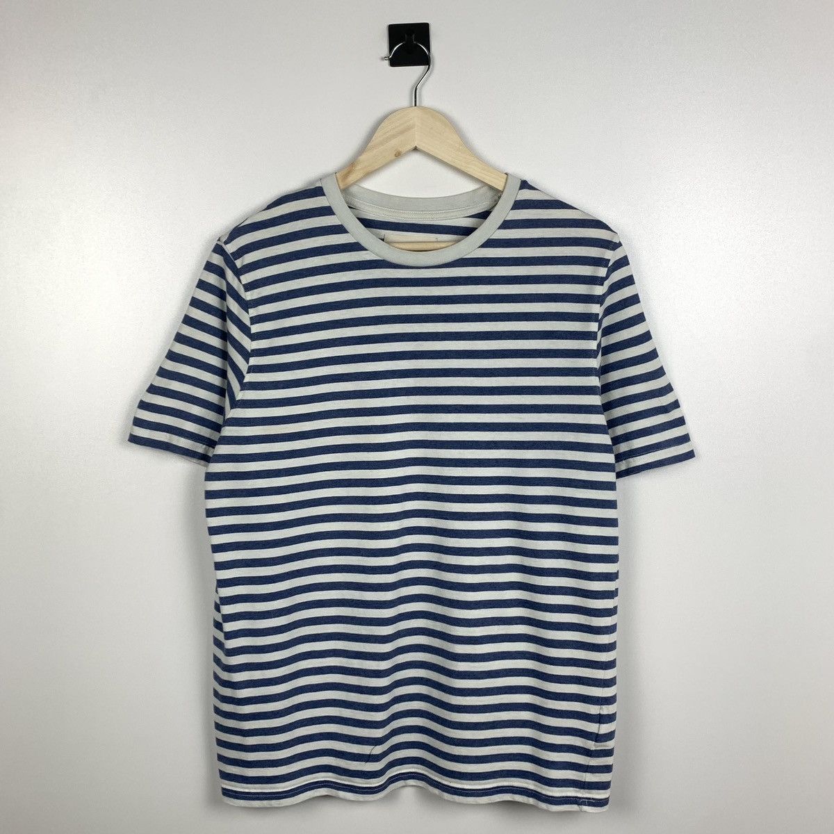 Folk Folk Striped Tee Men’s Size M White Blue Size US M / EU 48-50 / 2 - 1 Thumbnail