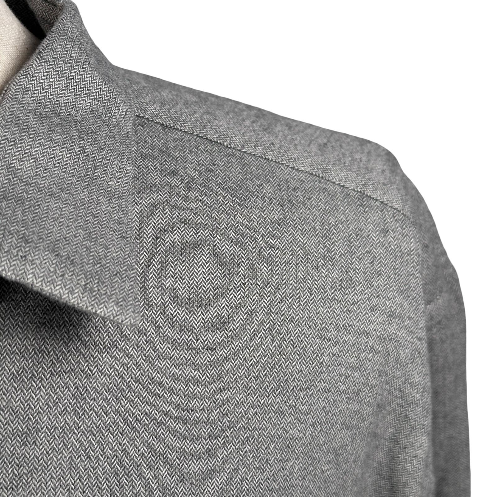 UNTUCKit Untuckit Flannel Shirt Mens 2XLT 2XL XXL Tall Gray Cotton Size US XXL / EU 58 / 5 - 3 Thumbnail
