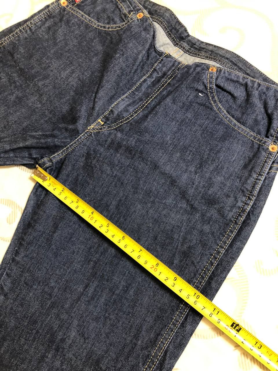 Levi's Levis flared Jeans Blue Distressed Faded 90s Size 30" / US 8 / IT 44 - 8 Thumbnail