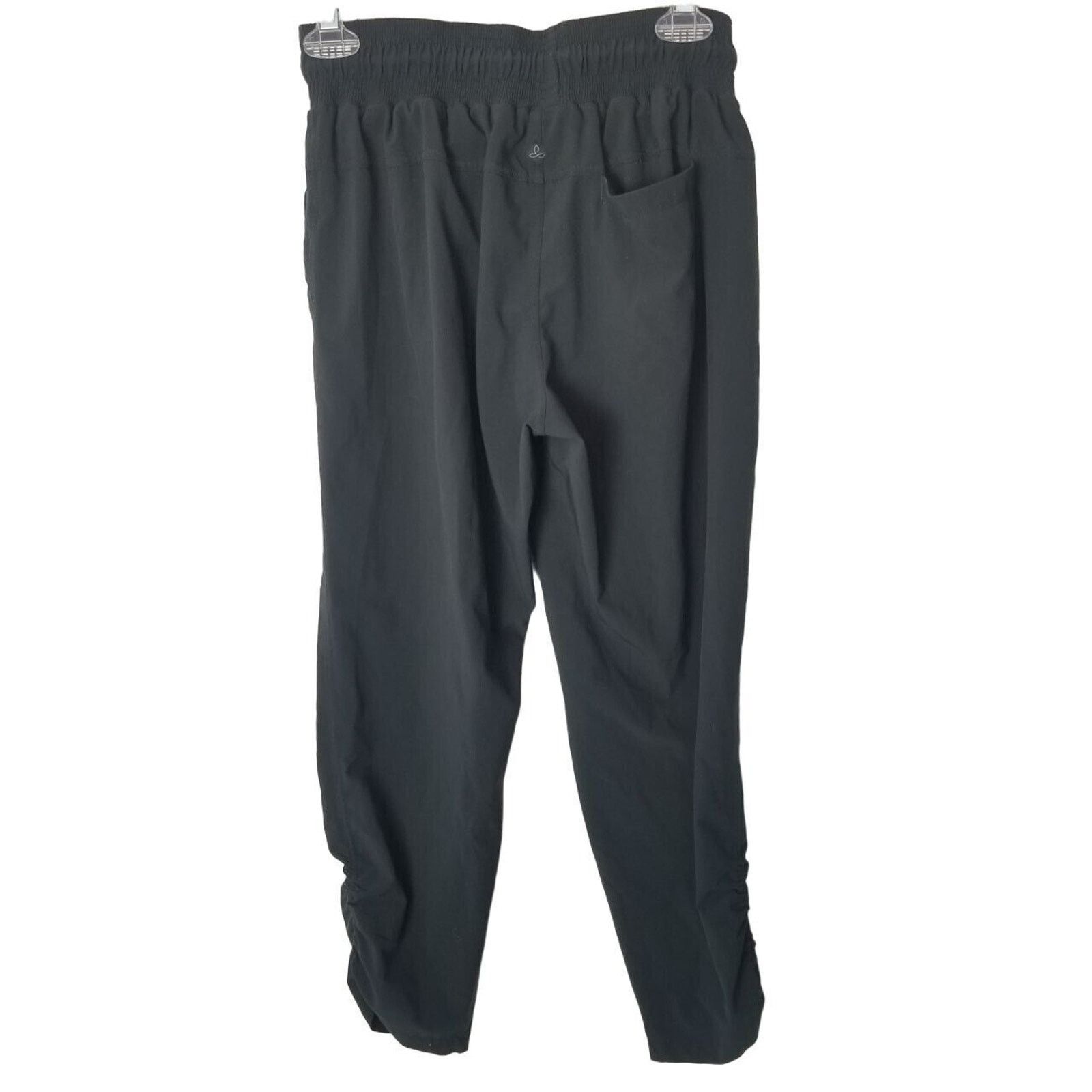 Prana Prana Womens XS Black Ruched Side Midtown Capri Cropped Size 26" / US 2 / IT 38 - 9 Thumbnail