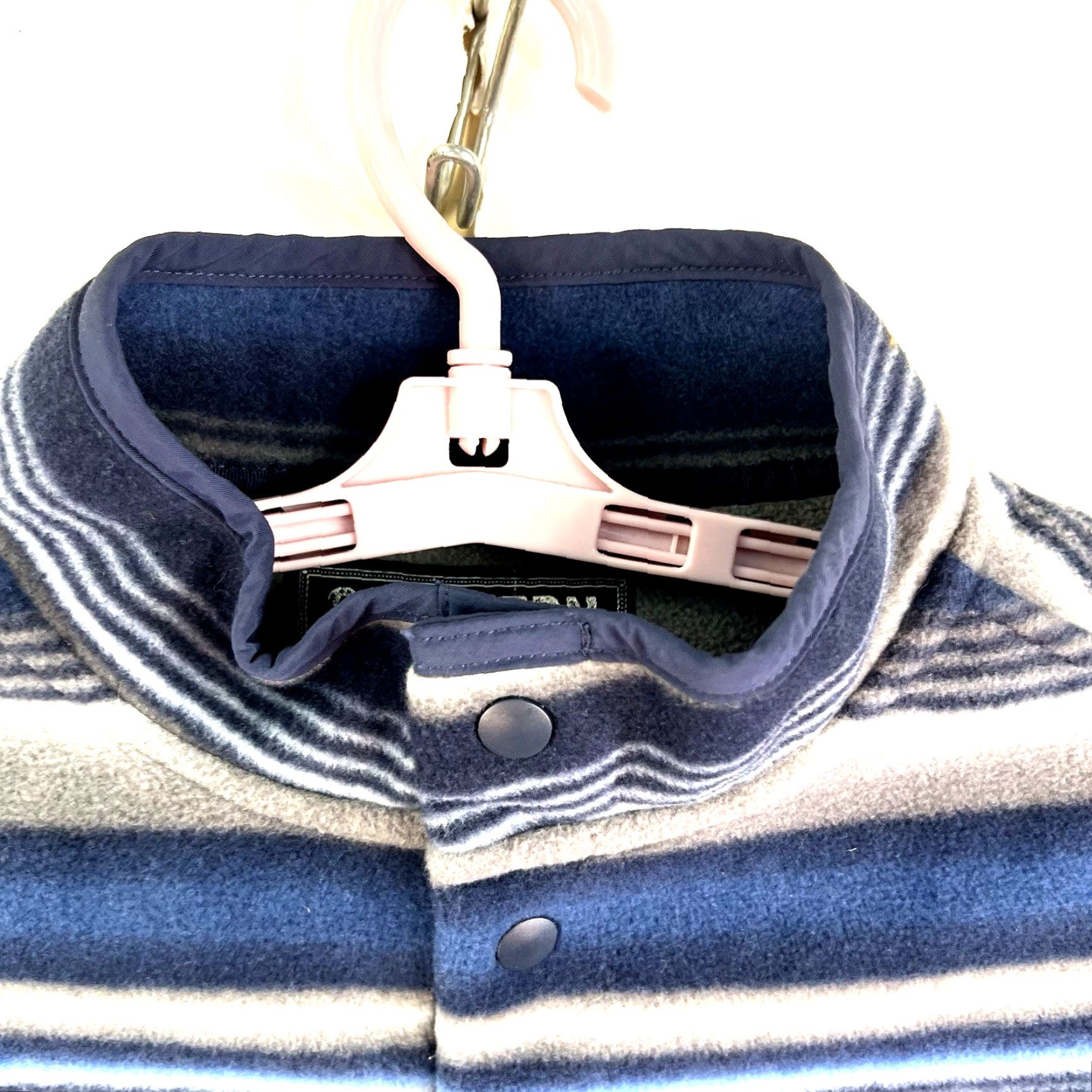 Vintage Southern Grit Sweatshirt Mens Striped Tundra Fleece Badlands Blue NWT Size S Size US S / EU 44-46 / 1 - 3 Thumbnail
