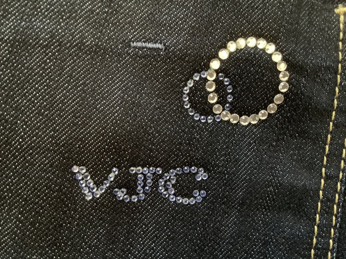 Versace Jeans Couture Rare Versace diamante embellished jeans- New with tags Size 31" - 6 Thumbnail
