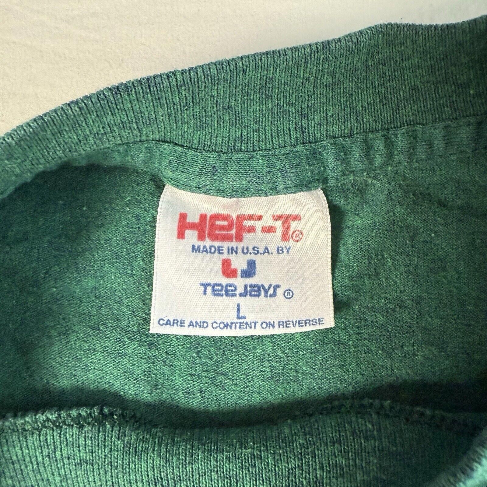 Designer Vtg Single Stitch Colorado T-Shirt Green 90s HEF-T Size L Size US L / EU 52-54 / 3 - 3 Thumbnail