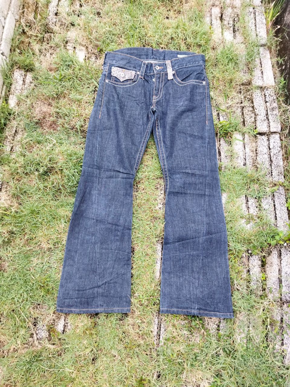 semanticdesign Japanese Semantic Design Snake Design Flared Jeans Size US 35 - 6 Thumbnail