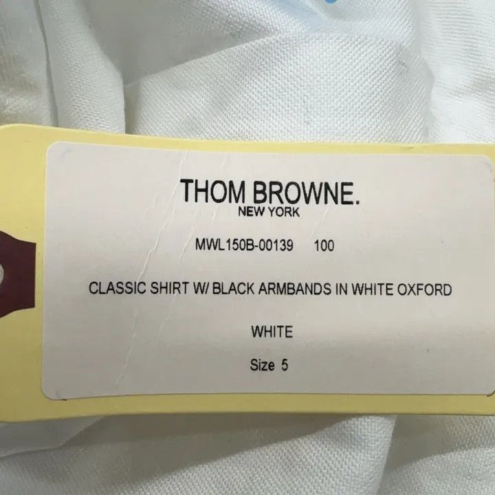 Thom Browne Thom Browne Classic Oxford Long Sleeve Shirt -2507 Size US L / EU 52-54 / 3 - 3 Thumbnail