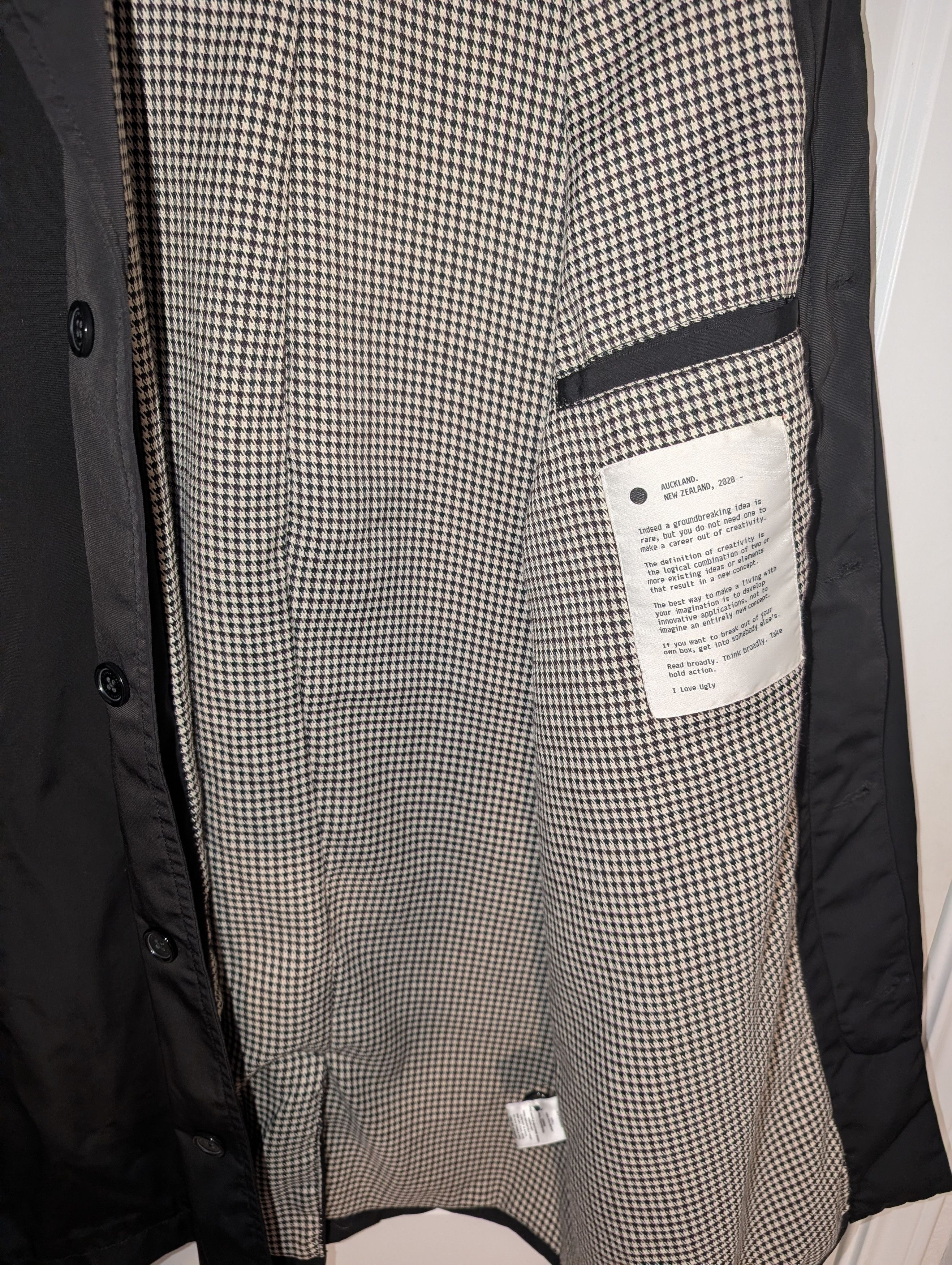 I Love Ugly I Love Ugly Hounds Tooth Lined Jacket Size US M / EU 48-50 / 2 - 3 Thumbnail