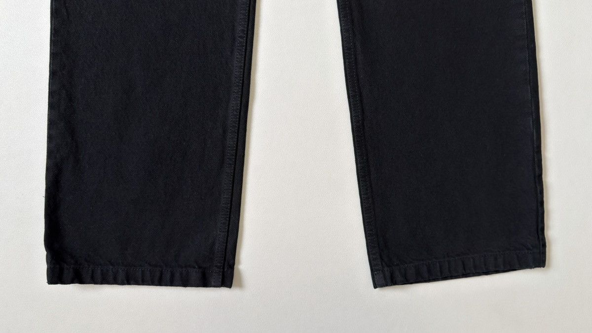 Balenciaga 2021 Washed Black Straight Leg Jeans Size US 34 / EU 50 - 7 Thumbnail