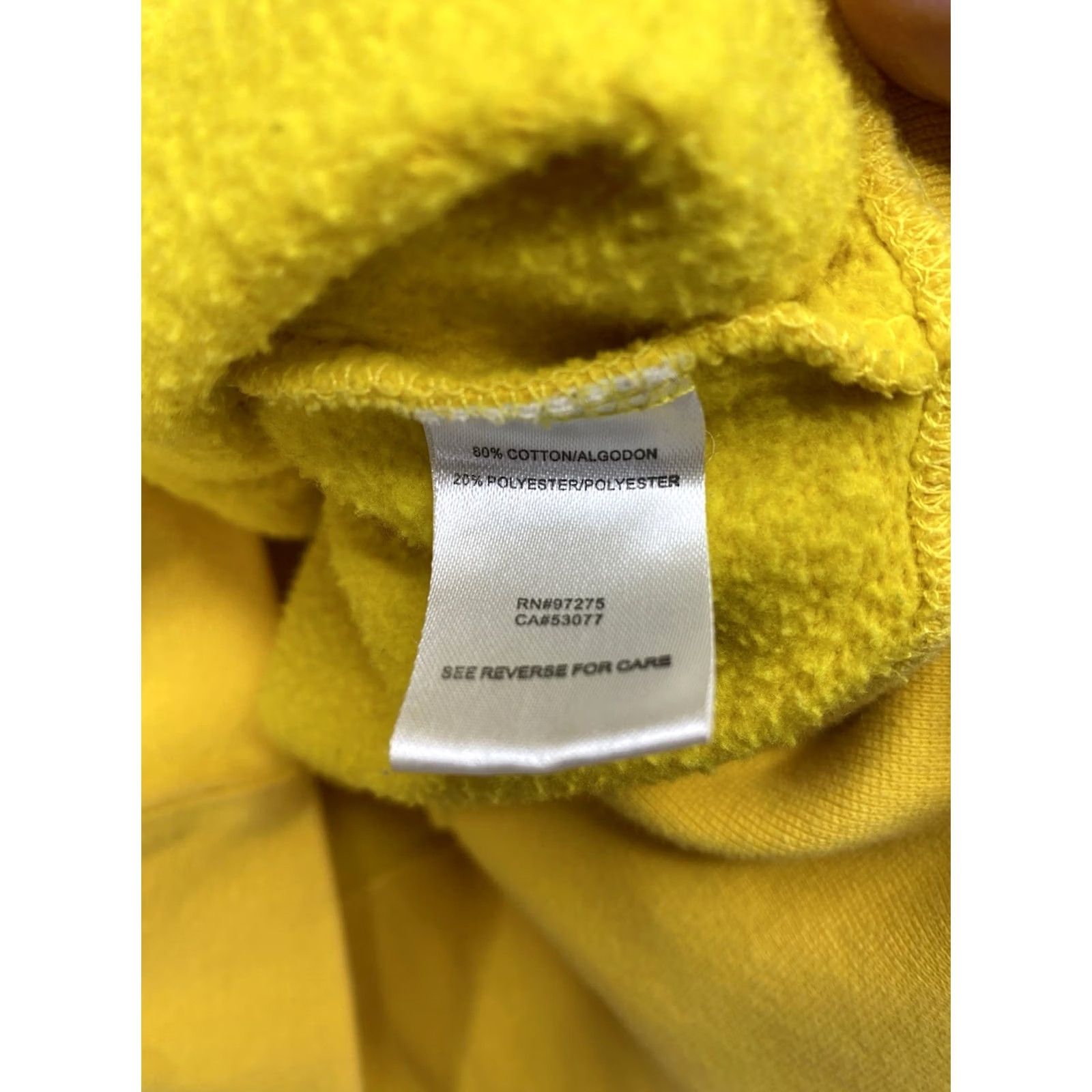 Fox Racing Fox Racing Jacket Jr M Hoodie Yellow Sweatshirt Full Zip Vtg Y2K 2000s Riding Girls Hoodie Yellow Fox Logo Geometric 90s Vintage Size M / US 6-8 / IT 42-44 - 7 Thumbnail
