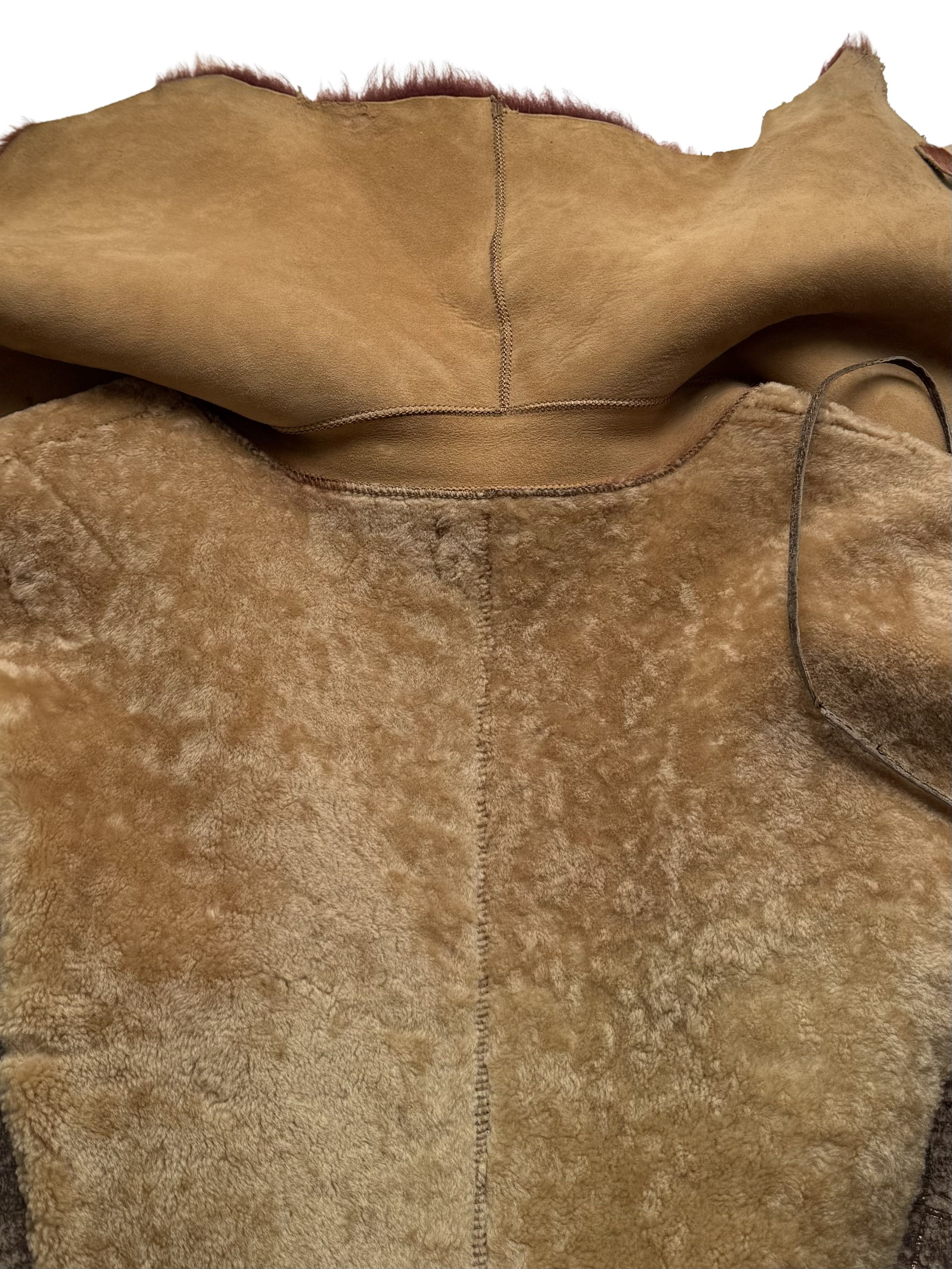 Vintage Vintage Real Sheepskin Coat Size L / US 10 / IT 46 - 24 Thumbnail