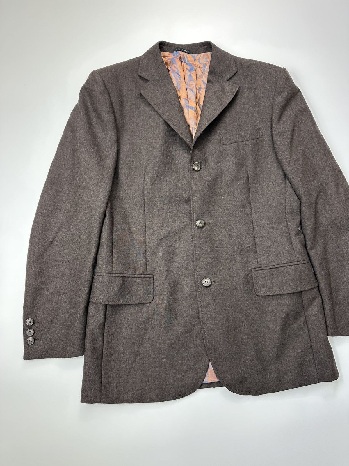 Gianfranco Ferre Giafranco Ferre Wool Blazer 38 USA Size Brown Men’s Italy Size 38R - 5 Thumbnail