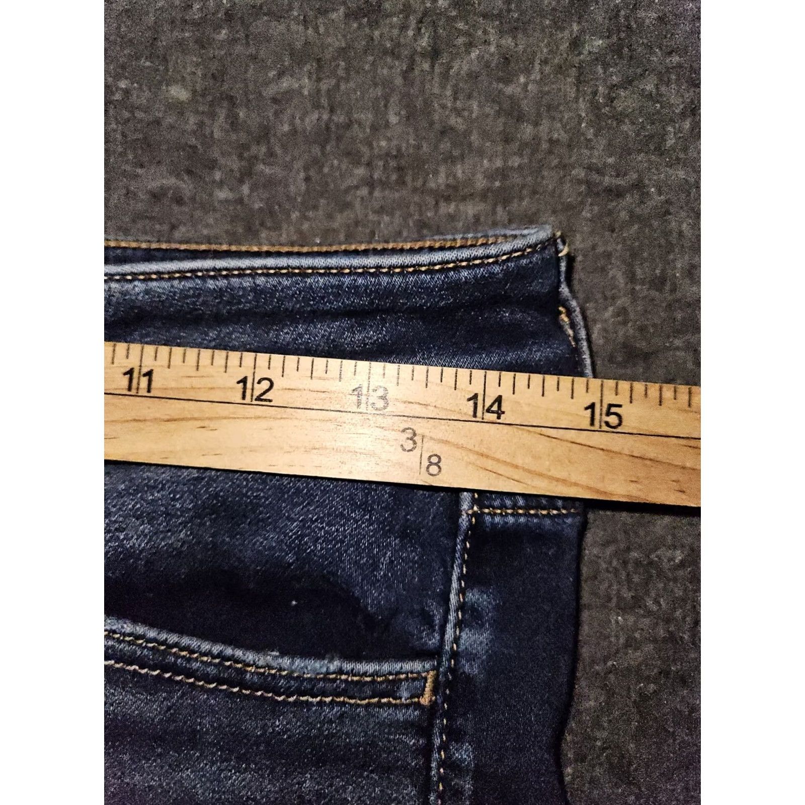 American Eagle Outfitters American Eagle High Rise Jeans Womens 6 Regular Distressed Stretch Preppy Size 28" / US 6 / IT 42 - 5 Thumbnail