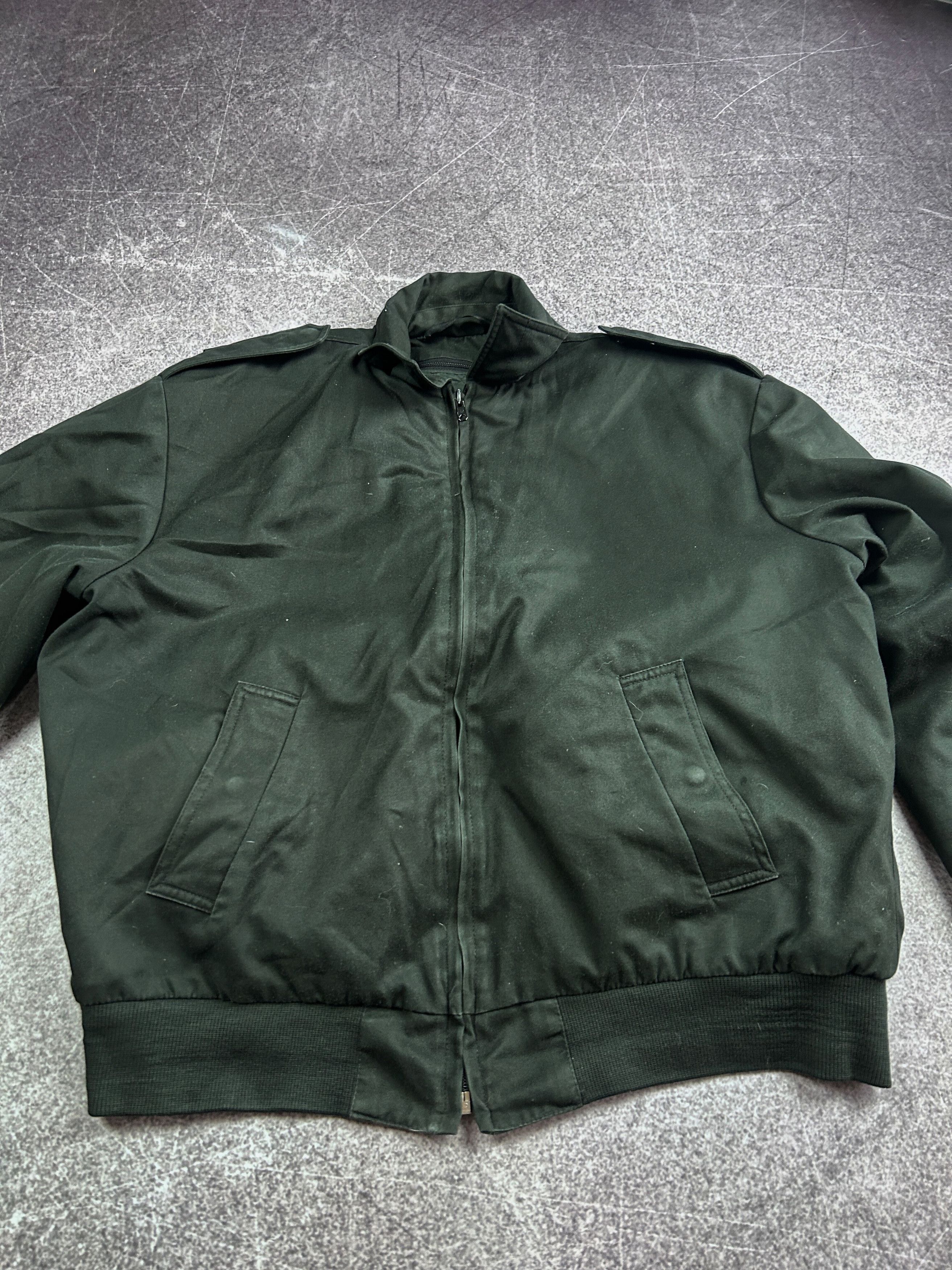 Vintage VTG Rick Owens Opium Style Washed Bomber Jacket 90s Size US L / EU 52-54 / 3 - 4 Thumbnail