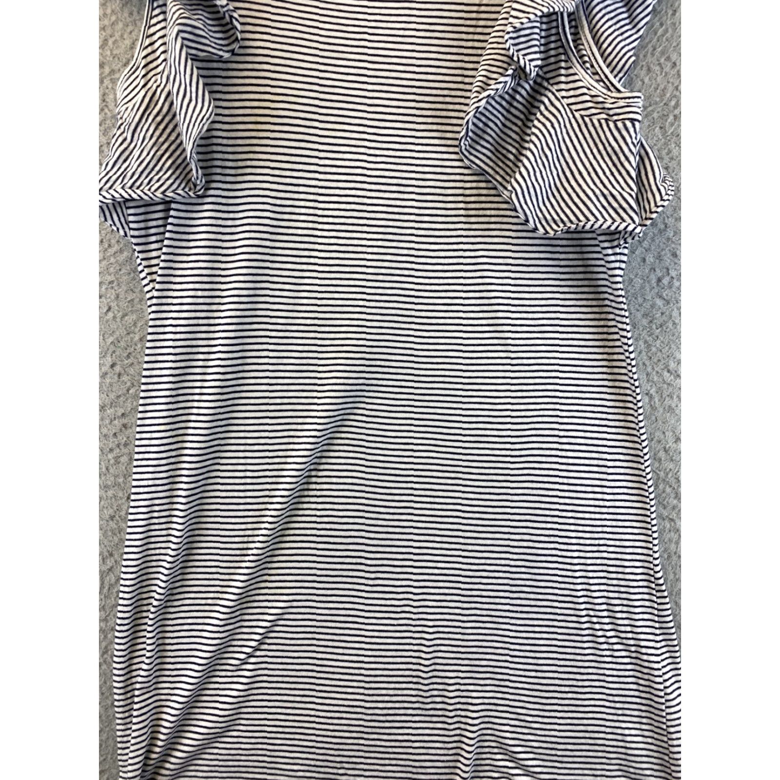 J.Crew J.Crew Womens T-Shirt Dress Size 2XS Casual Crew Neck Short Sleeve Multicolor Knee Length 2020s Size XXS / US 00 / IT 34 - 3 Thumbnail
