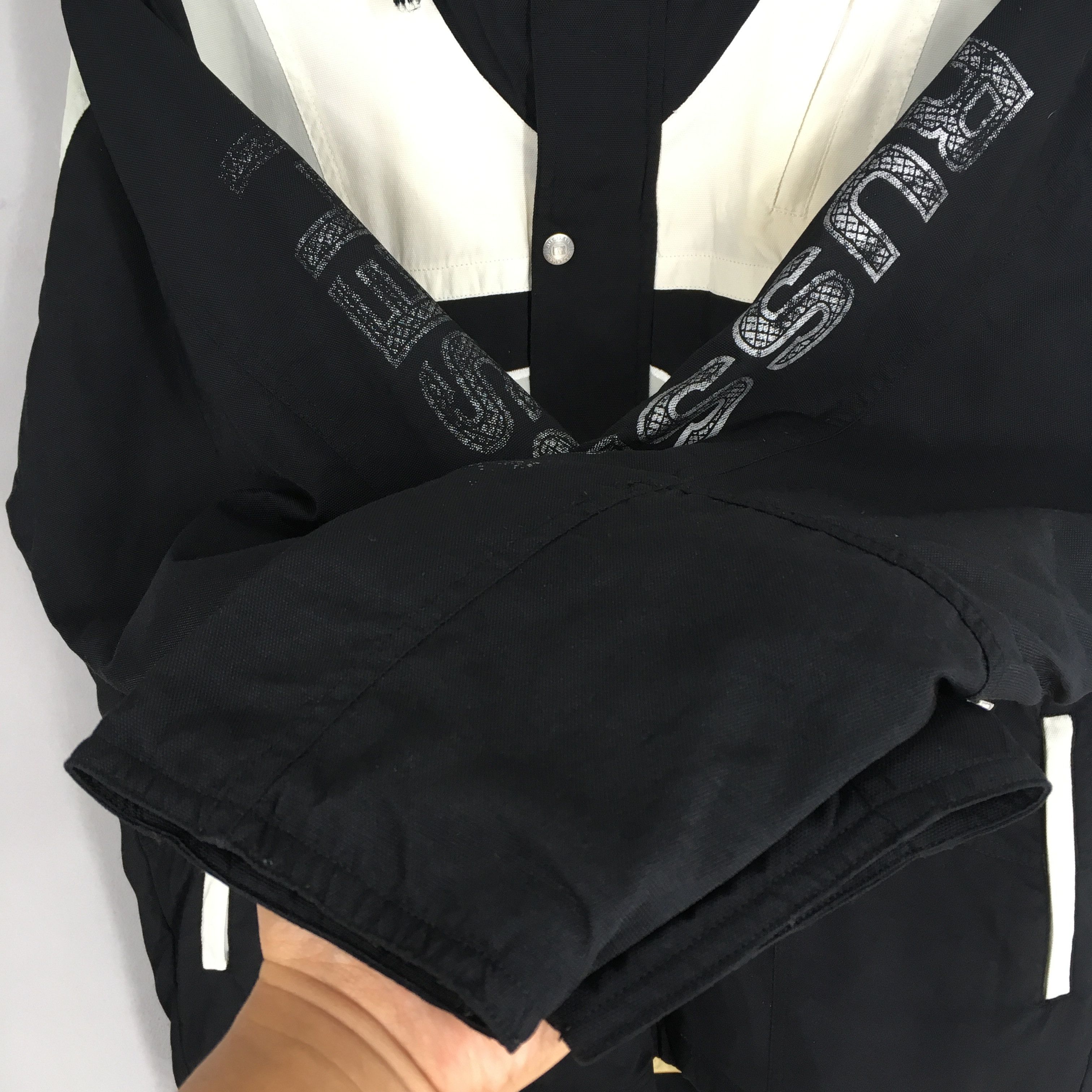Russell Athletic 80's Russell Athletic Usa Windbreaker Jacket Black Medium Size US M / EU 48-50 / 2 - 8 Thumbnail