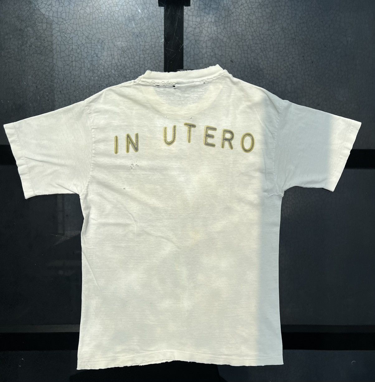 Band Tees × Nirvana × Vintage 1993 Vintage Nirvana In Utero Giant Size US L / EU 52-54 / 3 - 2 Thumbnail