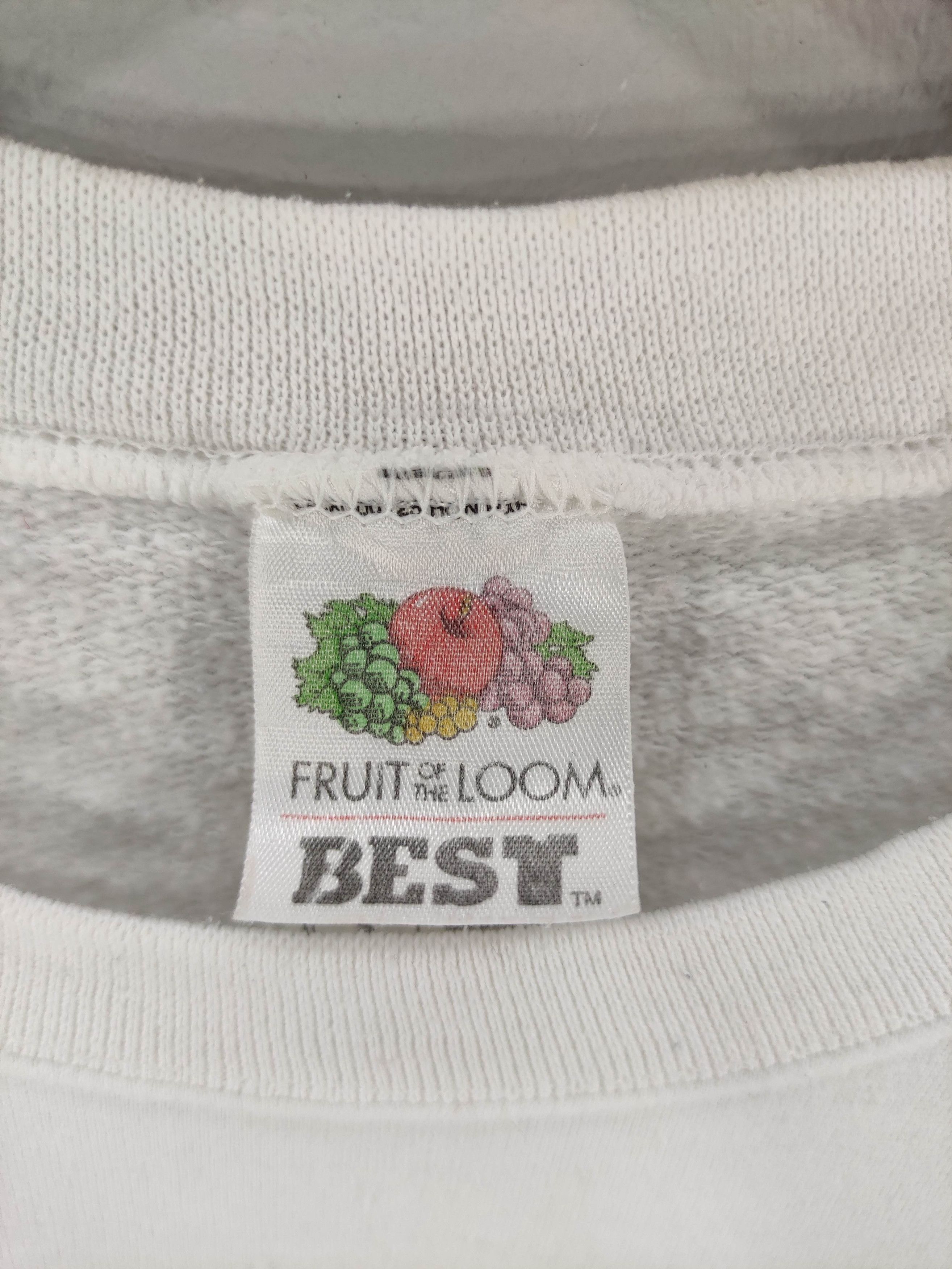 Fruit Of The Loom Vintage Outer Banks Sweatshirt Jumper Big Logo Size US S / EU 44-46 / 1 - 4 Thumbnail
