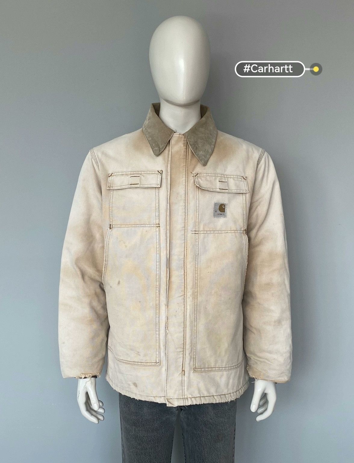 Vintage Vintage Carhartt C003 1980s Jacket Size US XS / EU 42 / 0 - 1 Thumbnail