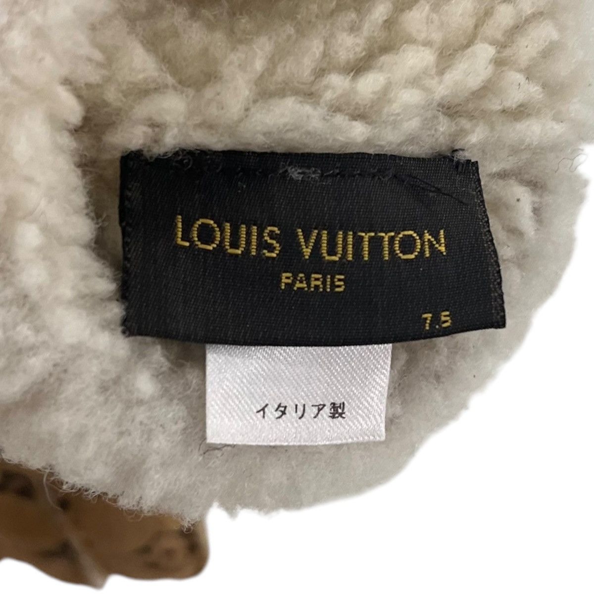 Louis Vuitton Louis Vuitton Monogram Shearling Mouton Gloves Size ONE SIZE - 4 Thumbnail