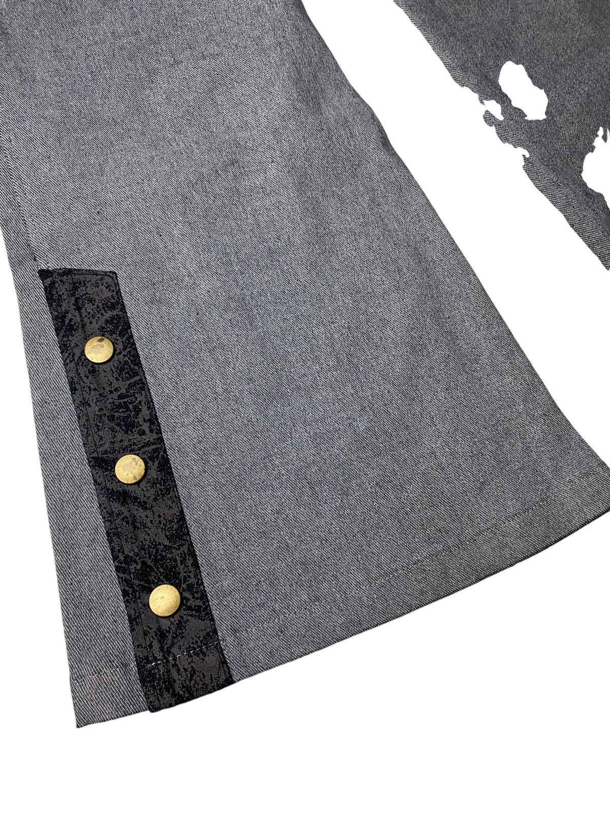 If Six Was Nine × Japanese Brand × Le Grande Bleu (L.G.B.) 2000's Tornado Mart Button Flared Pants Size US 28 / EU 44 - 10 Thumbnail