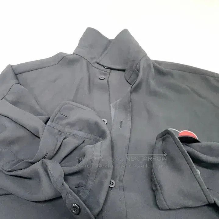 Balenciaga Balenciaga Black Long Sleeve Shirt with Logo. Size US XS / EU 42 / 0 - 6 Thumbnail