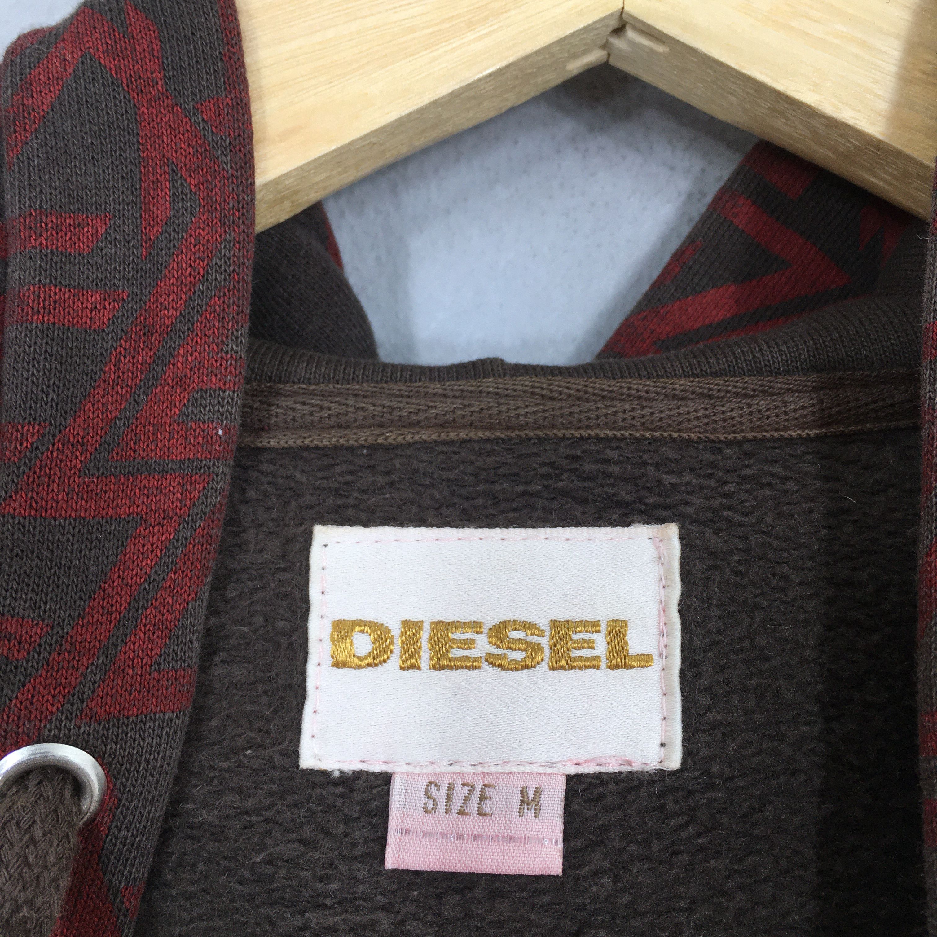 Diesel Vintage Diesel Industry Zipper Hoodies Medium Size US M / EU 48-50 / 2 - 5 Thumbnail