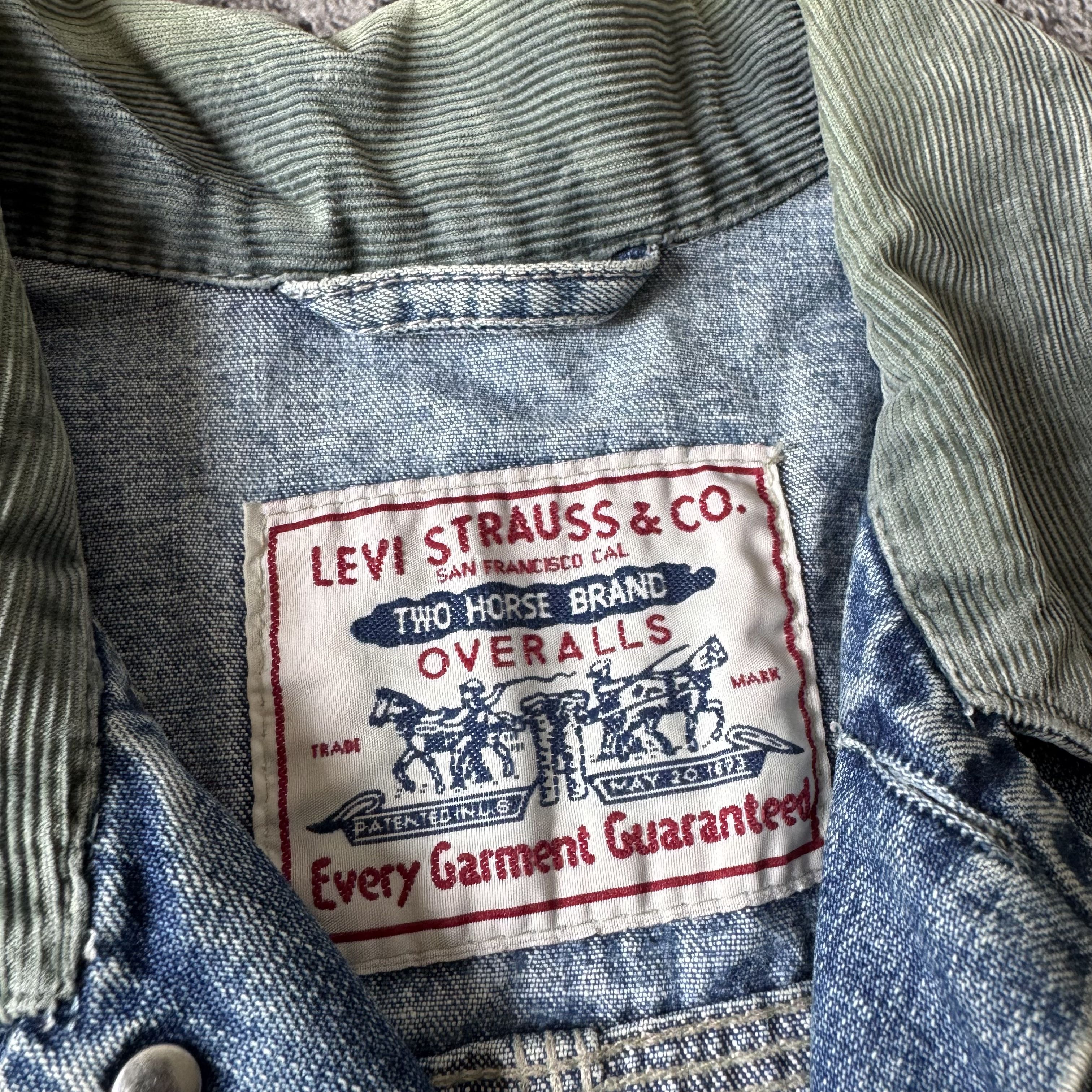 Levi's Vintage Levis Chore Coat 70665 80s Japennese Style Size M / US 6-8 / IT 42-44 - 6 Thumbnail