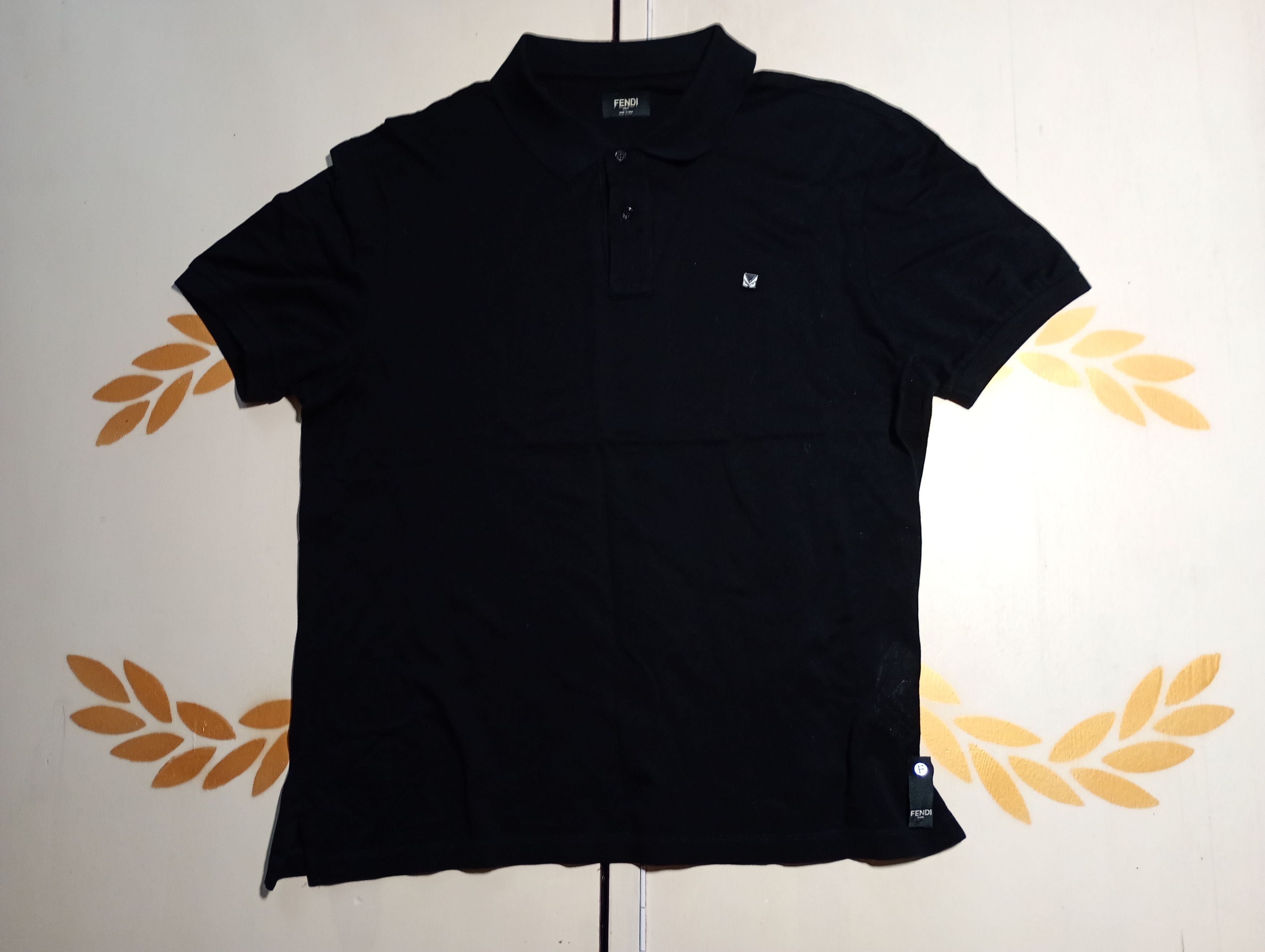 Fendi Fendi Polo Shirt size 52 Size US L / EU 52-54 / 3 - 2 Thumbnail